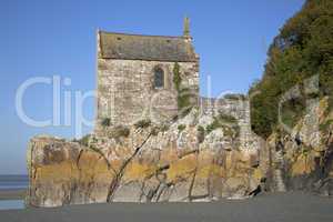 Kapelle St. Aubert am Mont St. Michel Bretagne