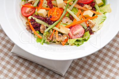 Fresh colorful healthy salad