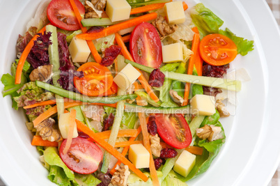 Fresh colorful healthy salad