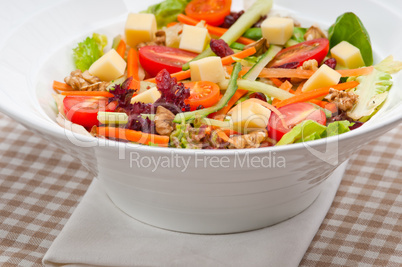 Fresh colorful healthy salad