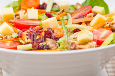 Fresh colorful healthy salad