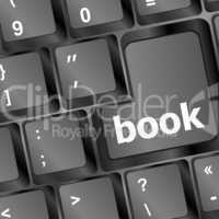 Book button on computer keyboard