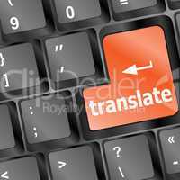 Translate button on keyboard