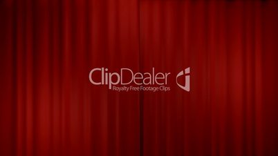 opening theater curtains, with alpha channel