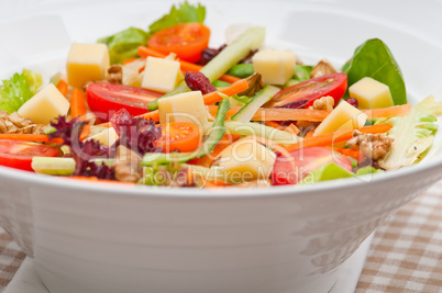 Fresh colorful healthy salad