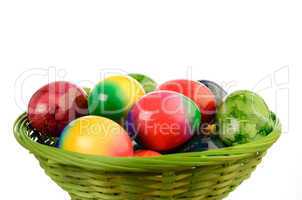 Colorful Easter eggs