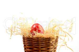Red Easter egg