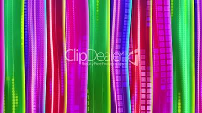colorful bars waving seamless loop