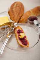 bread butter and jam