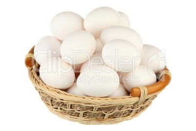 Eggs in a basket