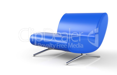 Ergonomischer Designer Sessel Blau