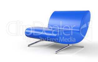Ergonomischer Designer Sessel Blau