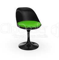 Futuristischer Stuhl - Schwarz Grün