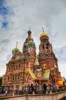 savior on blood cathedral in st. petersburg, russia