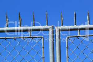 Close up of fence
