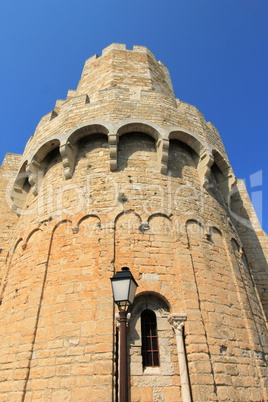 Church of Saintes-Maries-de-la-mer, France