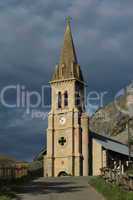 Church Saint Michel Saint Mammes, Cervieres, Alps, France