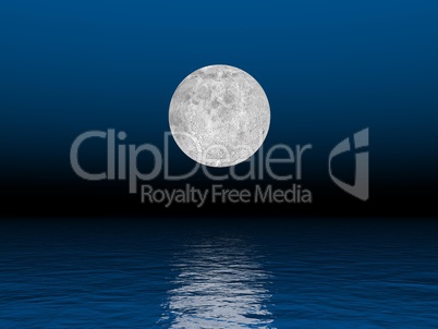 Moonlight - 3D render