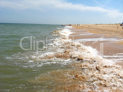 panorama of the sea and the coast