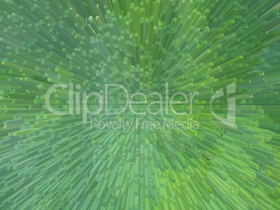 green background with abstract stripes