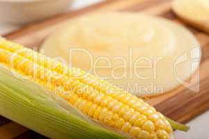 polenta corn mais flour cream