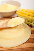 polenta corn mais flour cream