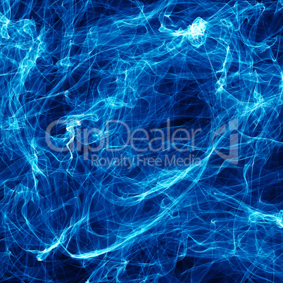 Big Blue Plasma Background