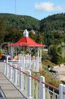 Quebec, the picturesque village of Tadoussac