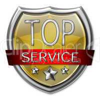 top service, gold, silber