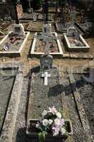 France, the cemetery of Guiry en Vexin in Val d?Oise