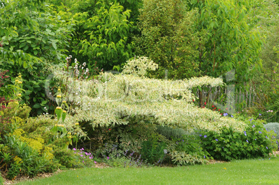 Brittany, le Jardin Lepage in Pleumeur Bodou