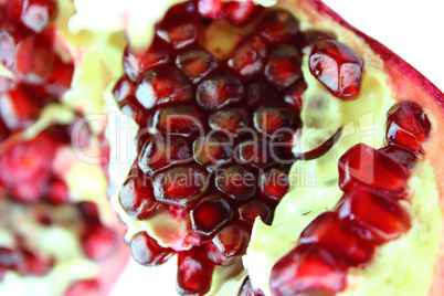 Ripe pomegranate