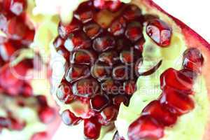 Ripe pomegranate