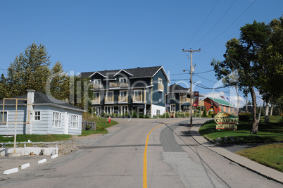 Quebec, the picturesque village of Tadoussac