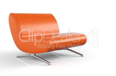 Big Orange Chair