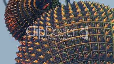 artificial prickly spheres n1264