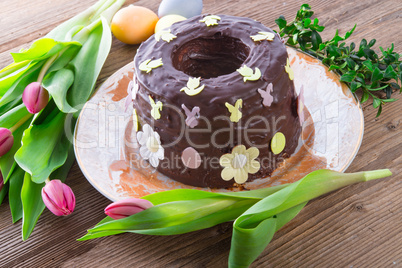 the cooked Babka (cake)