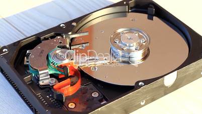 Inside of HDD