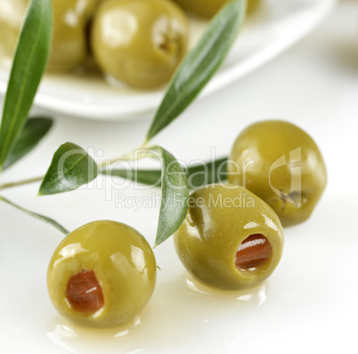 Stuffed Green Olives