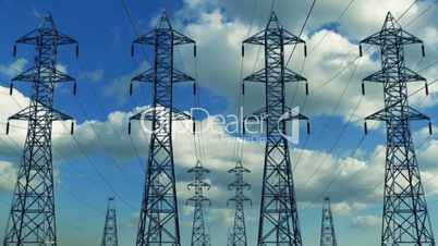 Construction of high voltage towers