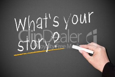 What's your story ?