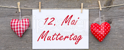 12. Mai Muttertag