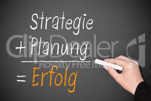 Der Erfolg - Strategie und Planung