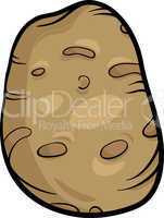 potato vegetable cartoon illustration