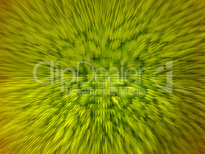 green background with abstract stripes