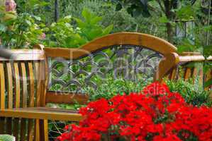Gartenbank - garden bench 01