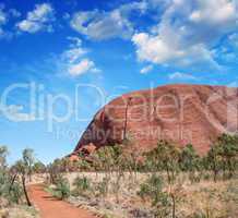 Wonderful Outback colors in Australian Desert