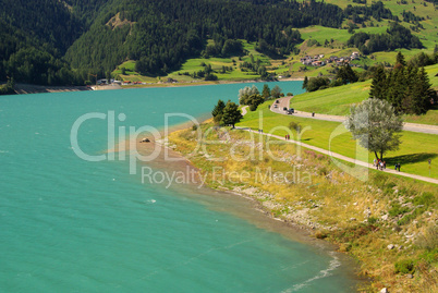 Reschensee - lake Reschensee 11