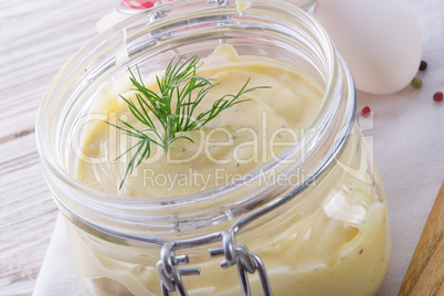 home-baked mayonnaise