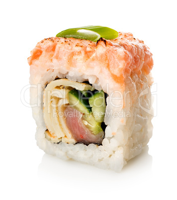 Sushi with fish